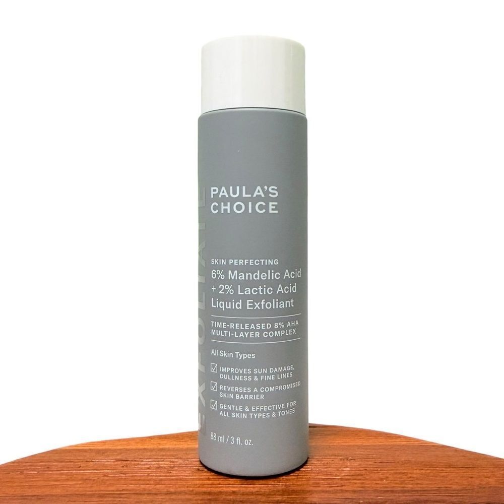 Paula's Choice 6% Mandelic Acid + 2% Lactic Acid Liquid Exfoliant 3oz Full Size